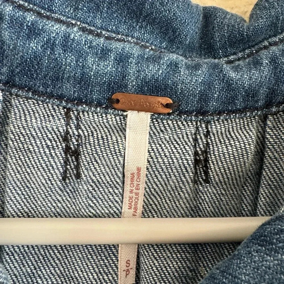 Free People Baby Blues Denim Tunic - Picture 4 of 8